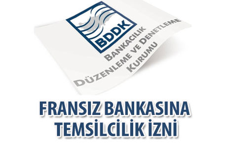 BDDK'dan Fransız bankasına izin