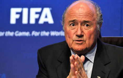 Sepp Blatter yandı!