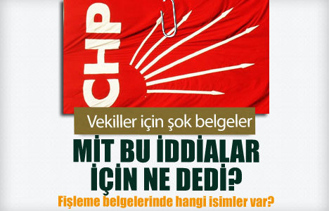 CHP'de şok fişleme iddiaları!