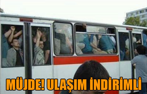 İstanbullulara ulaşım indirimli