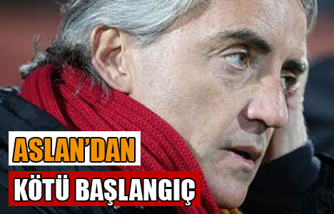 Galatasaray 2. yarıya kayıpla başladı