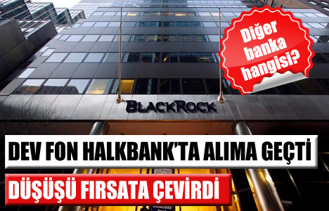 Blackrock Halkbank'ta alıma geçti