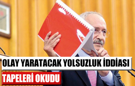 Kılıçdaroğlu'ndan yolsuzluk iddiası!