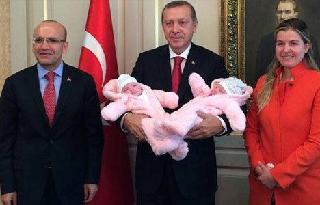 Şimşek'ten Erdoğan'a güzel sürpriz 