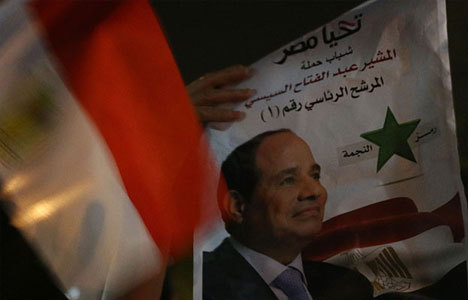 Mısır'da seçimi Sisi kazandı