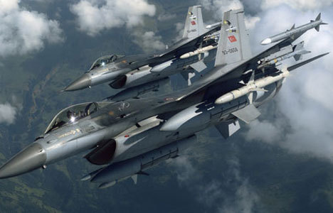 F-16'lar havalandı