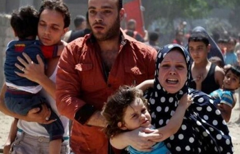 Gazze'de ölü sayısı 583'e yükseldi