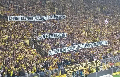 Çarşı'ya Dortmund'dan büyük destek