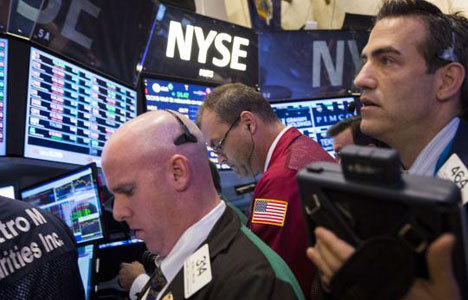 New York Borsası günü düşüşle kapadı