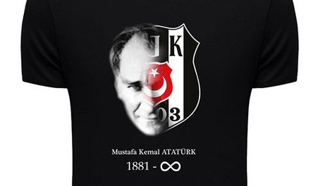 Beşiktaş'tan 'Atatürk' tişörtü