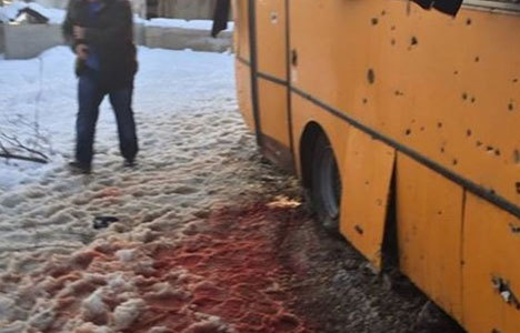 Ukrayna'da yolcu otobüsüne saldırı: 10 ölü