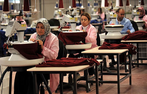 Güneydoğu'da tekstil ihracatı arttı