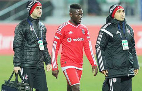 Beşiktaş'ın 2 yeni transferi sakatlandı