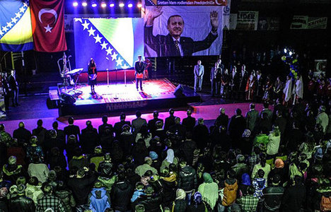 Boşnaklar Erdoğan'ın doğum gününü kutladı