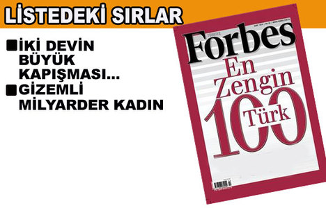 İşte Forbes'in en zengin 100 Türk'ü