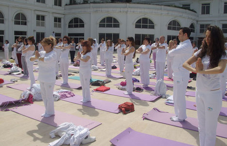 Yoga Festivali’nde kıtalararası buluşma