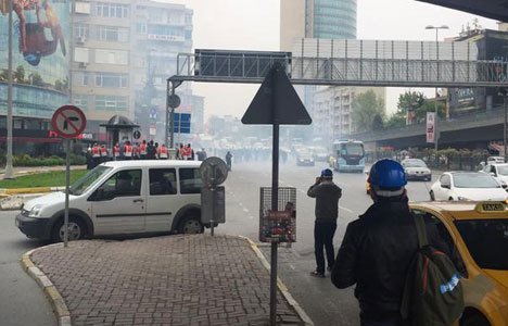 Mecidiyeköy ve Şişli'de polis müdahalesi