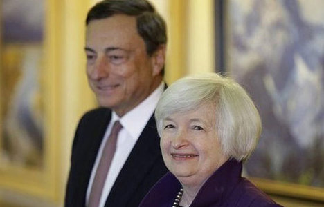 Yellen'in kararı Draghi'ye baskı yarattı