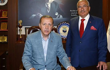 Erdoğan'dan MHP'li başkana ziyaret