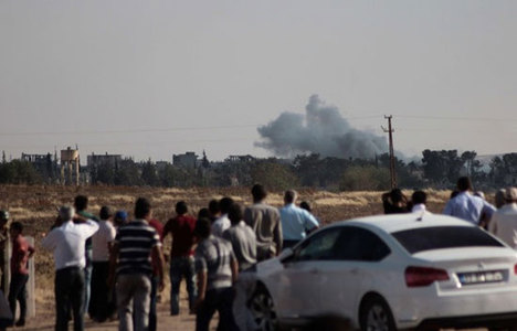 Kobani'de korkutan patlama