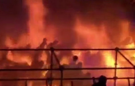 Tayvan korkunç yangın: 200'den fazla yaralı