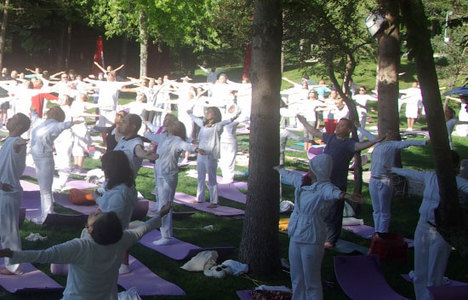 Daday Yaylası’nda Yoga Festivali