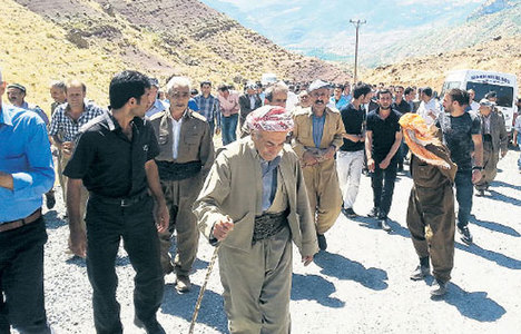 Şemdinli'de PKK terörüne halk isyanı