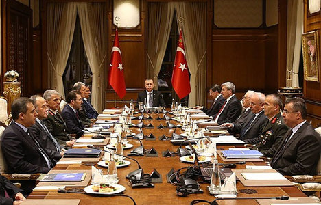 Erdoğan başkanlığında güvenlik toplantısı