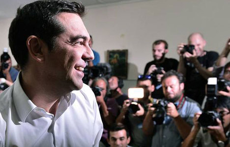 Komşu'da zafer yine Syriza'nın