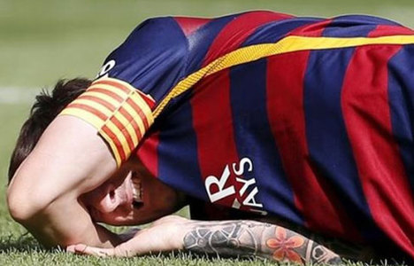Barcelona'ya büyük şok! Messi sakatlandı