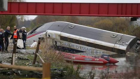 Fransa'da hızlı tren kazası