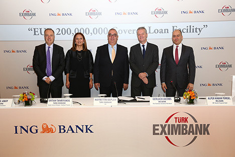 ING Bank ve Eximbank'tan kredi anlaşması